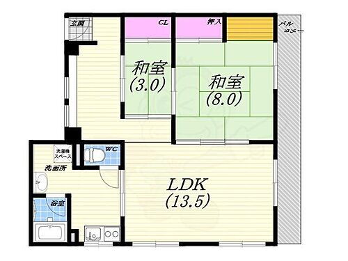 兵庫県西宮市南越木岩町 苦楽園口駅 2LDK マンション 賃貸物件詳細