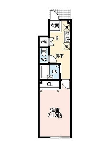 埼玉県所沢市大字北秋津 所沢駅 1K アパート 賃貸物件詳細