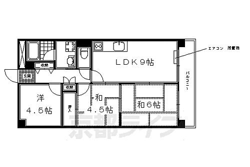 京都府京都市南区東九条明田町 九条駅 3LDK マンション 賃貸物件詳細