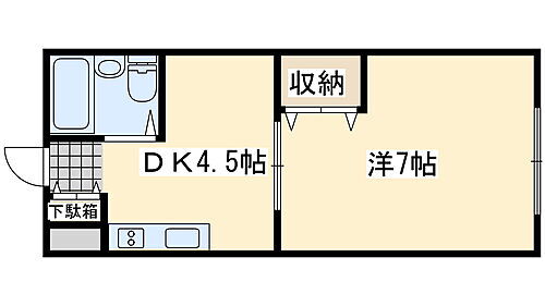 大阪府貝塚市浦田 二色浜駅 1DK アパート 賃貸物件詳細