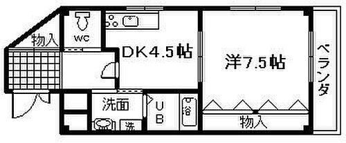 ブエナビスタ貝塚 1階 1DK 賃貸物件詳細