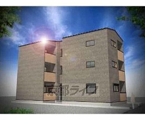 京都府京都市右京区太秦西蜂岡町 3階建 