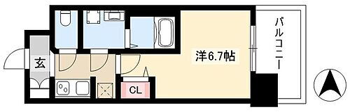 愛知県名古屋市中区上前津2丁目5-13-1 上前津駅 1K マンション 賃貸物件詳細