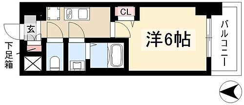 愛知県名古屋市中区富士見町5-15 東別院駅 1K マンション 賃貸物件詳細