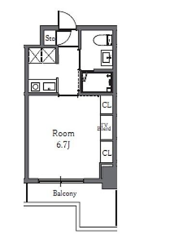 Ｔｏｔｓｕ　Ｒｅｓｉｄｅｎｃｅ　Ｓｈｉｂａ 4階 1LDK 賃貸物件詳細