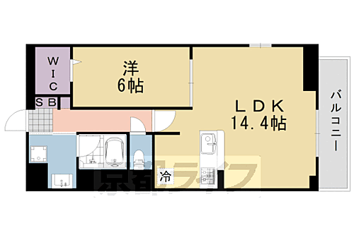 京都府京都市西京区上桂森下町 上桂駅 1LDK マンション 賃貸物件詳細