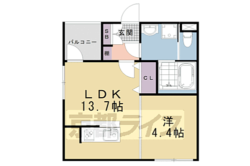 京都府京都市下京区屋形町 京都駅 1LDK アパート 賃貸物件詳細