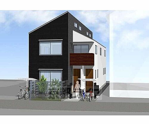 京都府長岡京市天神１丁目  3階建