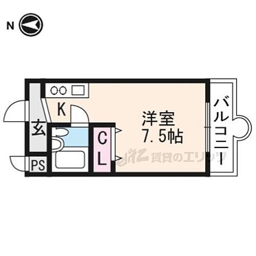 京都府長岡京市長岡1丁目 長岡天神駅 ワンルーム マンション 賃貸物件詳細