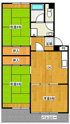 宮城県仙台市青葉区小田原4丁目 仙台駅 3DK マンション 賃貸物件詳細