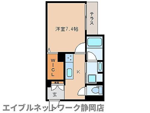 静岡県静岡市葵区長沼南 長沼駅 1K マンション 賃貸物件詳細