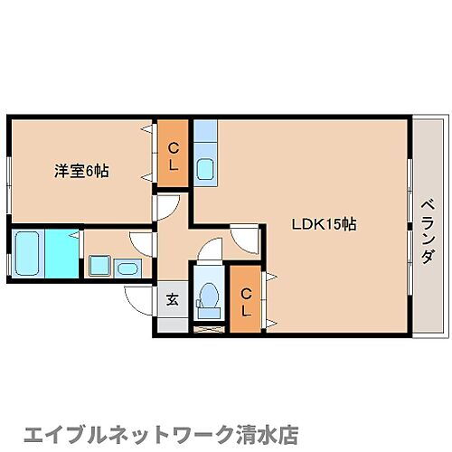 静岡県静岡市清水区興津中町 2階建 築26年10ヶ月