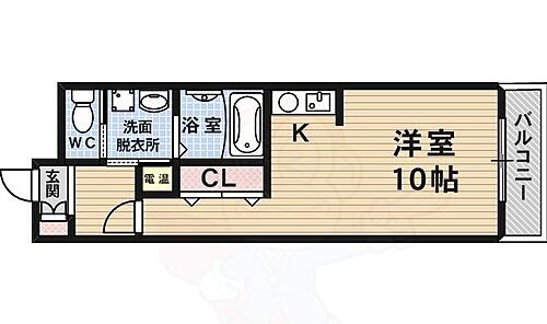 Ｓ－ＦＯＲＴ神戸神楽町 2階 ワンルーム 賃貸物件詳細