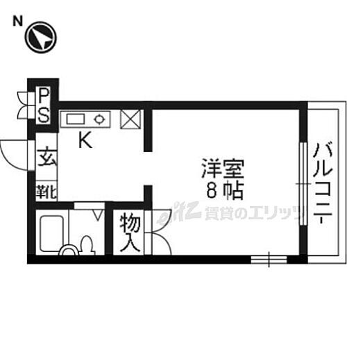 京都府京都市西京区嵐山中尾下町 嵐山駅 1K マンション 賃貸物件詳細