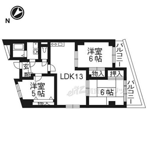 京都府京都市西京区下津林番条 桂川駅 3LDK マンション 賃貸物件詳細