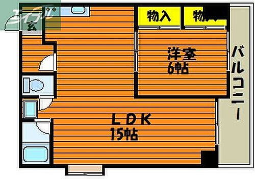 岡山県岡山市北区弓之町 岡山駅 1LDK マンション 賃貸物件詳細