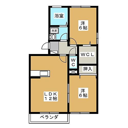 長野県松本市村井町南1丁目 村井駅 2LDK アパート 賃貸物件詳細