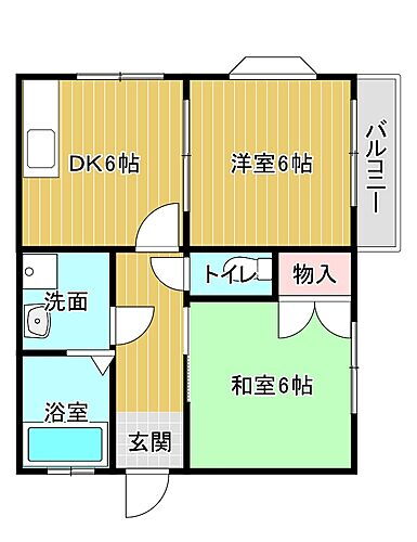 和田ハイツ 2階 2DK 賃貸物件詳細