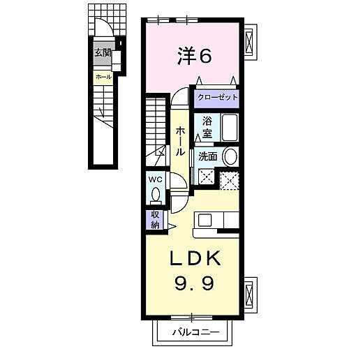 三重県四日市市生桑町字中山2017番地1 中川原駅 1LDK アパート 賃貸物件詳細