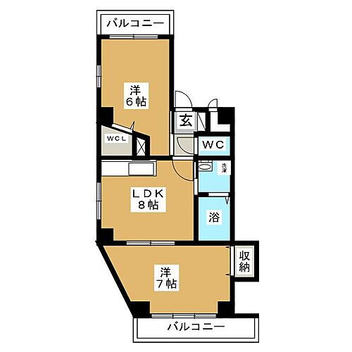 ワン　コレクト神田 2階 2LDK 賃貸物件詳細