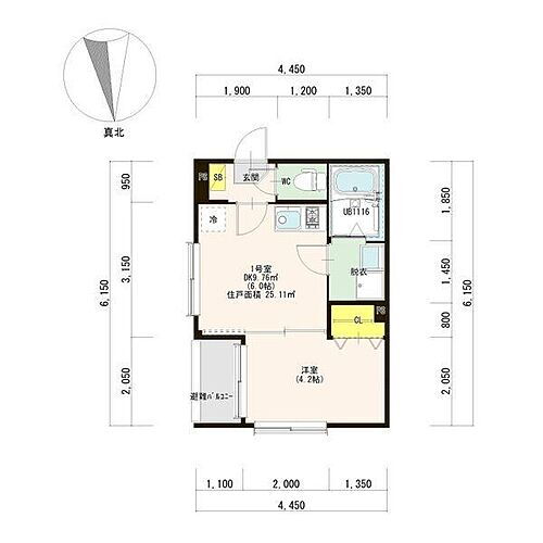 愛知県名古屋市中川区荒子町字大門東62-4 南荒子駅 1DK アパート 賃貸物件詳細