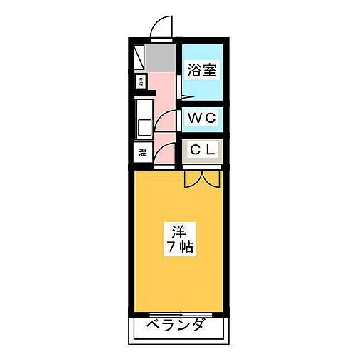 愛知県名古屋市緑区姥子山1丁目 有松駅 1K アパート 賃貸物件詳細