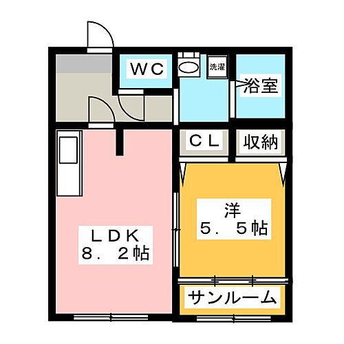 エステートピア岩崎台 1階 1LDK 賃貸物件詳細