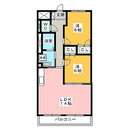 岐阜県岐阜市宇佐南1丁目 西岐阜駅 2LDK マンション 賃貸物件詳細
