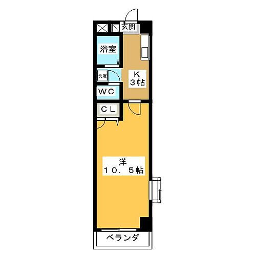 岐阜県岐阜市菊地町2丁目 岐阜駅 1K マンション 賃貸物件詳細