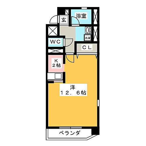 岐阜県岐阜市北一色1丁目 ワンルーム マンション 賃貸物件詳細