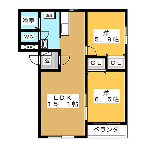 岐阜県可児市土田 2LDK マンション 賃貸物件詳細