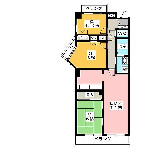 ナビシティ岐阜北方 7階 3LDK 賃貸物件詳細