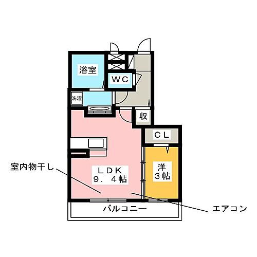 三重県四日市市石塚町 中川原駅 1LDK アパート 賃貸物件詳細