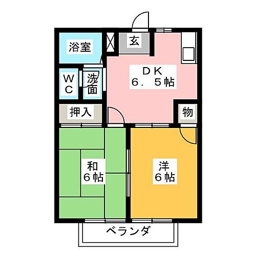 三重県鈴鹿市東玉垣町 千代崎駅 2DK アパート 賃貸物件詳細