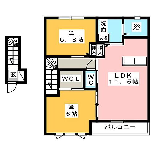 三重県多気郡明和町大字斎宮 斎宮駅 2LDK アパート 賃貸物件詳細