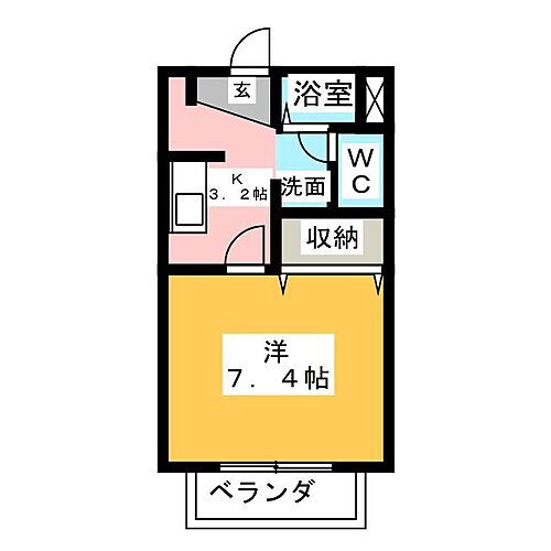 三重県松阪市鎌田町 松阪駅 1K アパート 賃貸物件詳細