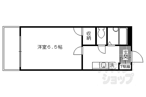 京都府京都市伏見区鍋島町 伏見桃山駅 1K マンション 賃貸物件詳細