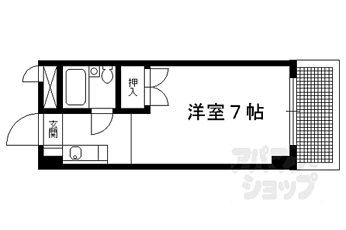 京都府京都市北区北野下白梅町 北野白梅町駅 1K マンション 賃貸物件詳細