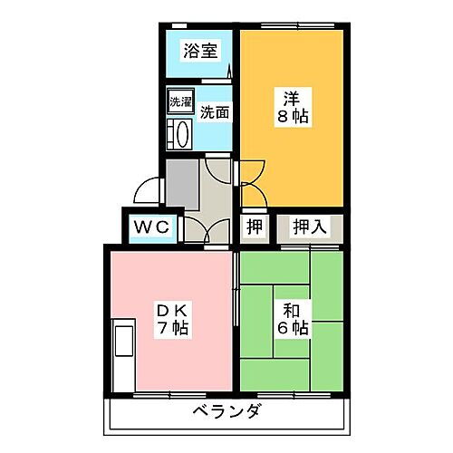 辻コーポ 4階 2DK 賃貸物件詳細