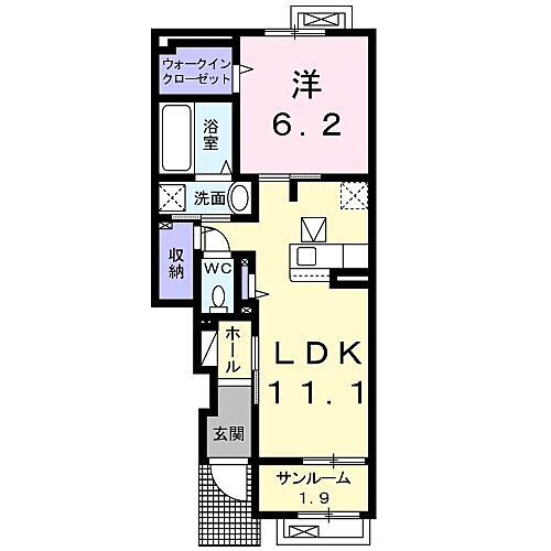 ヴィラスイート・ｃｏｔｏ　Ｉ 1階 1LDK 賃貸物件詳細