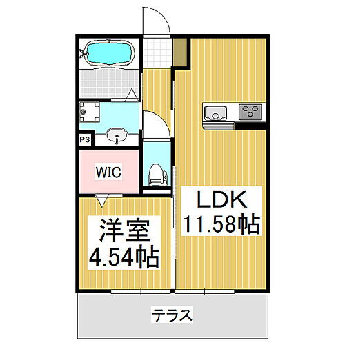 長野県飯田市鼎下山 下山村駅 1LDK アパート 賃貸物件詳細
