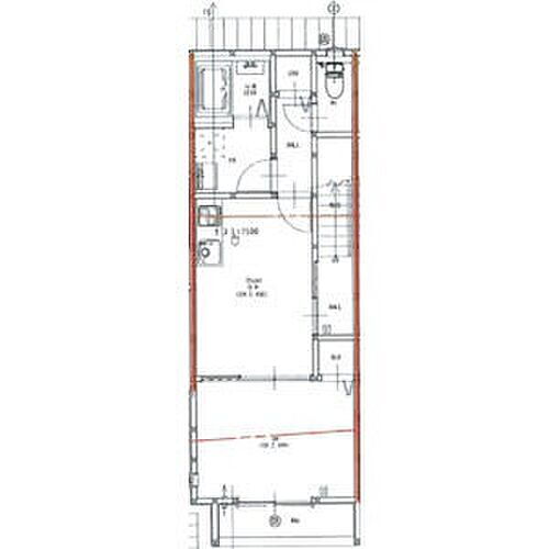 兵庫県三木市本町1丁目 三木上の丸駅 1DK アパート 賃貸物件詳細