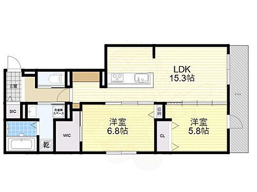 Ｄ－ｒｅｓｉｄｅｎｃｅ春日 1階 2LDK 賃貸物件詳細
