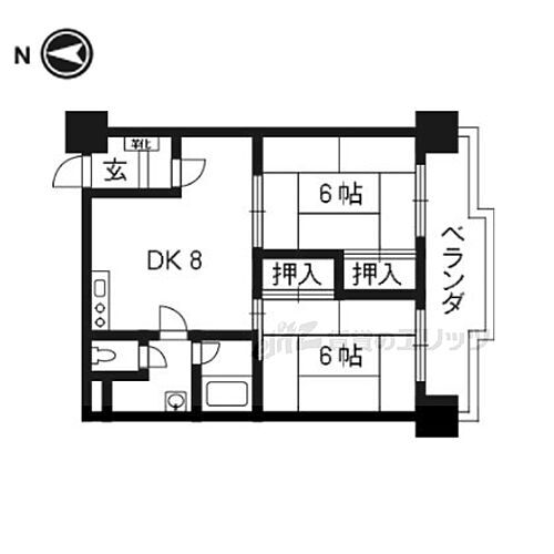 京都府京都市中京区西ノ京南両町 円町駅 2DK マンション 賃貸物件詳細