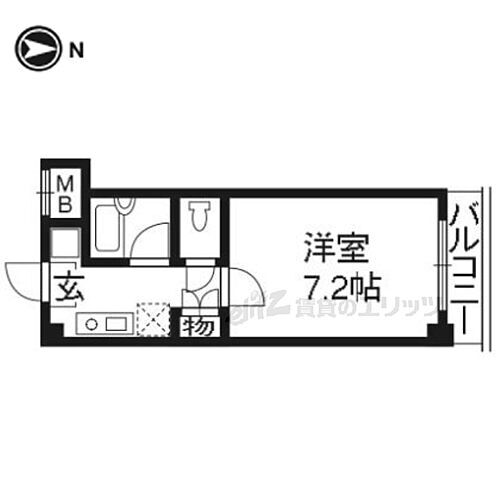 京都府京都市西京区桂野里町 賃貸マンション