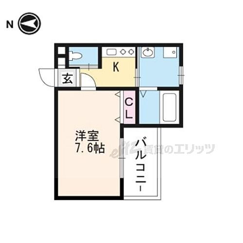 京都府京都市伏見区深草直違橋八丁目 賃貸アパート