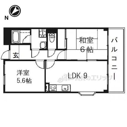 滋賀県栗東市辻 守山駅 2LDK マンション 賃貸物件詳細