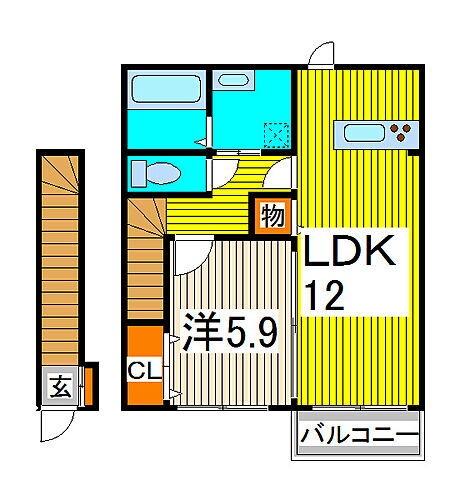 埼玉県川口市上青木3丁目 川口駅 1LDK アパート 賃貸物件詳細