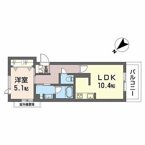 シャーメゾン・コレクト 2階 1LDK 賃貸物件詳細