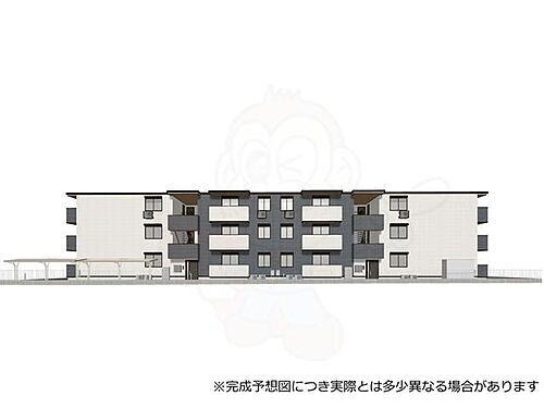 滋賀県栗東市高野  3階建